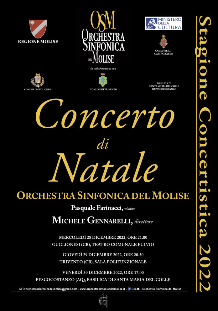 O.S.M. Concerto di Natale - Guglionesi, Trivento, Pescocostanzo