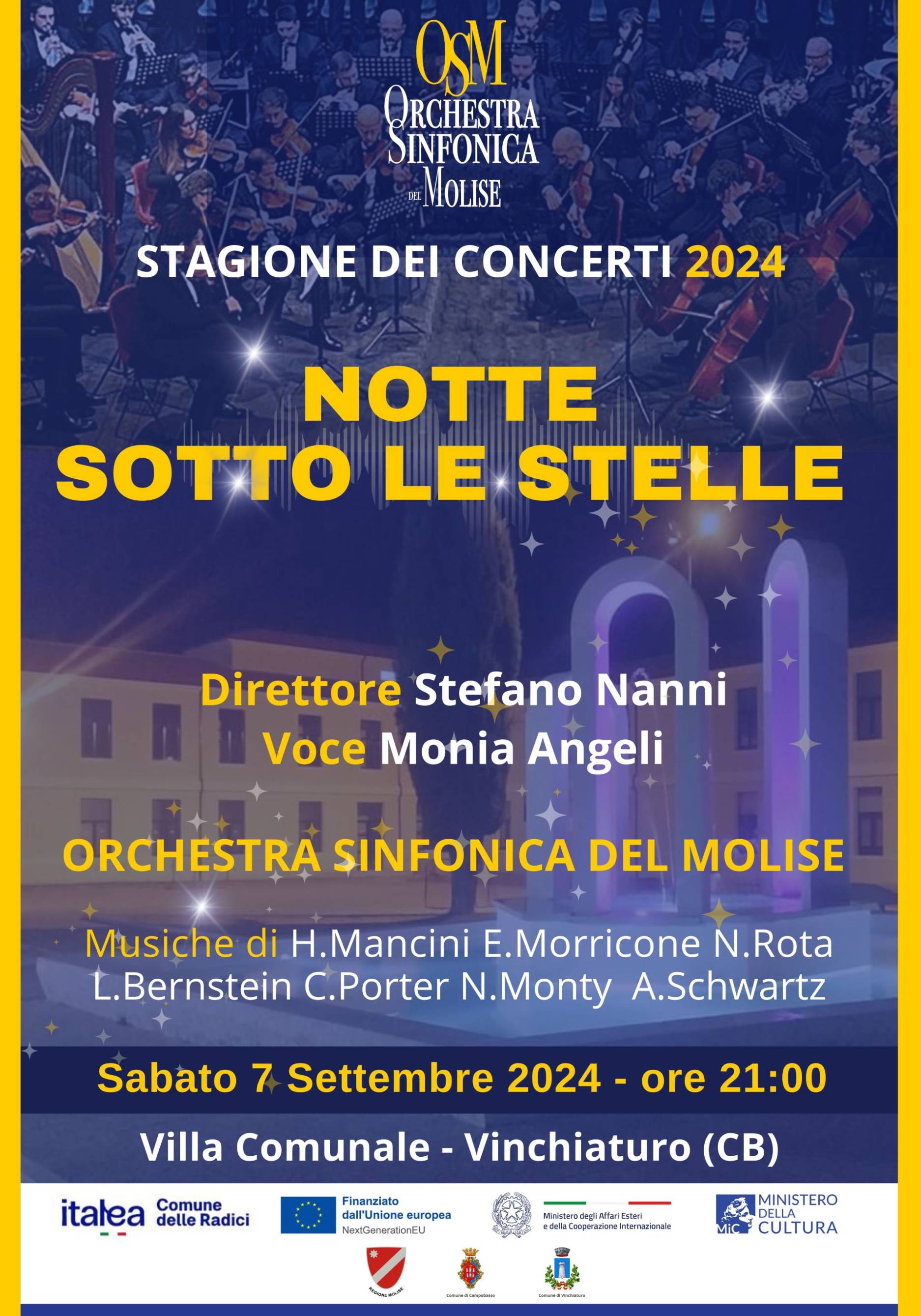 OSM Stagione Concertistica 2024 - Notte sotto le stelle