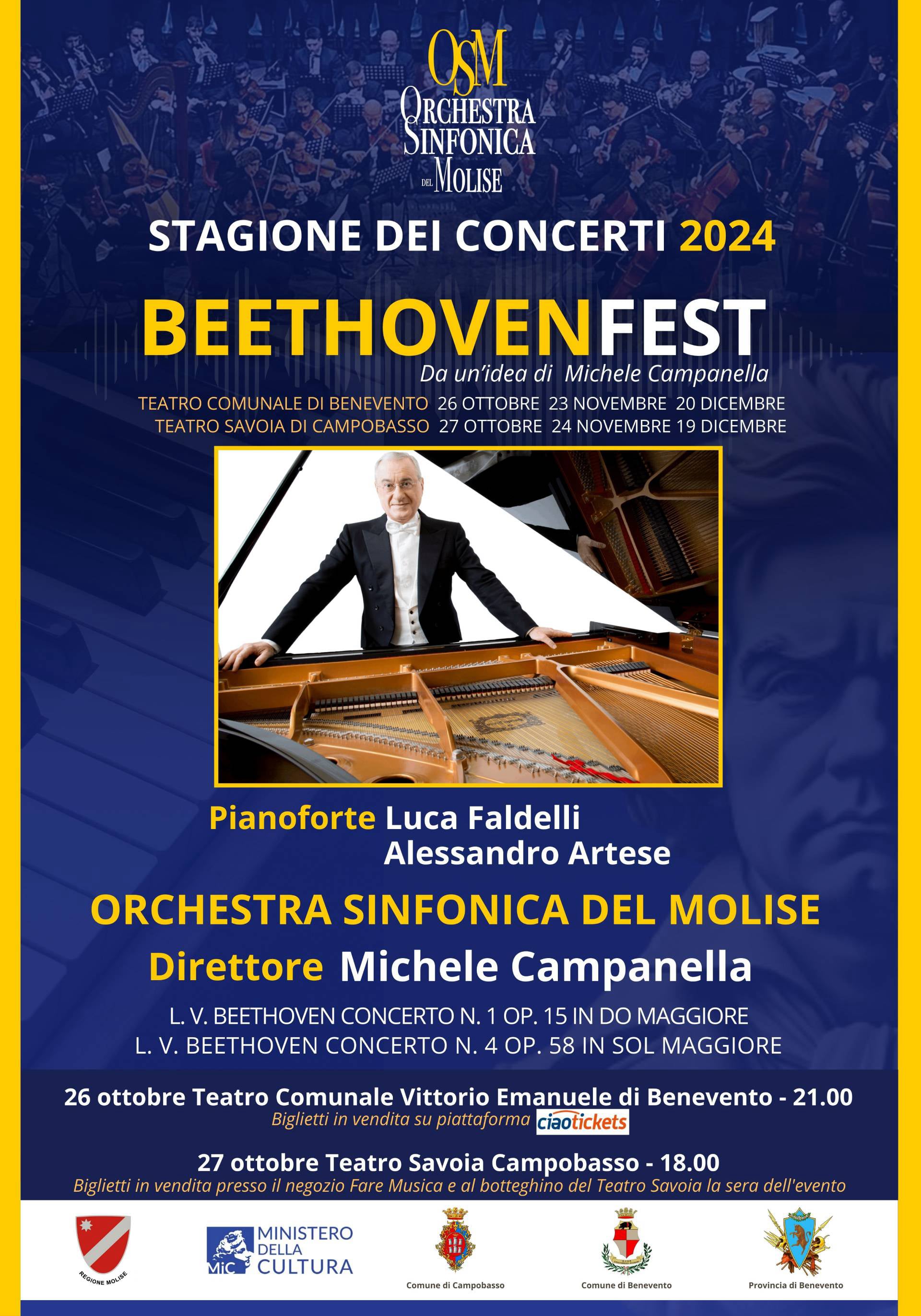 OSM Stagione Concertistica 2024 - BeethovenFest_27_27_10_24