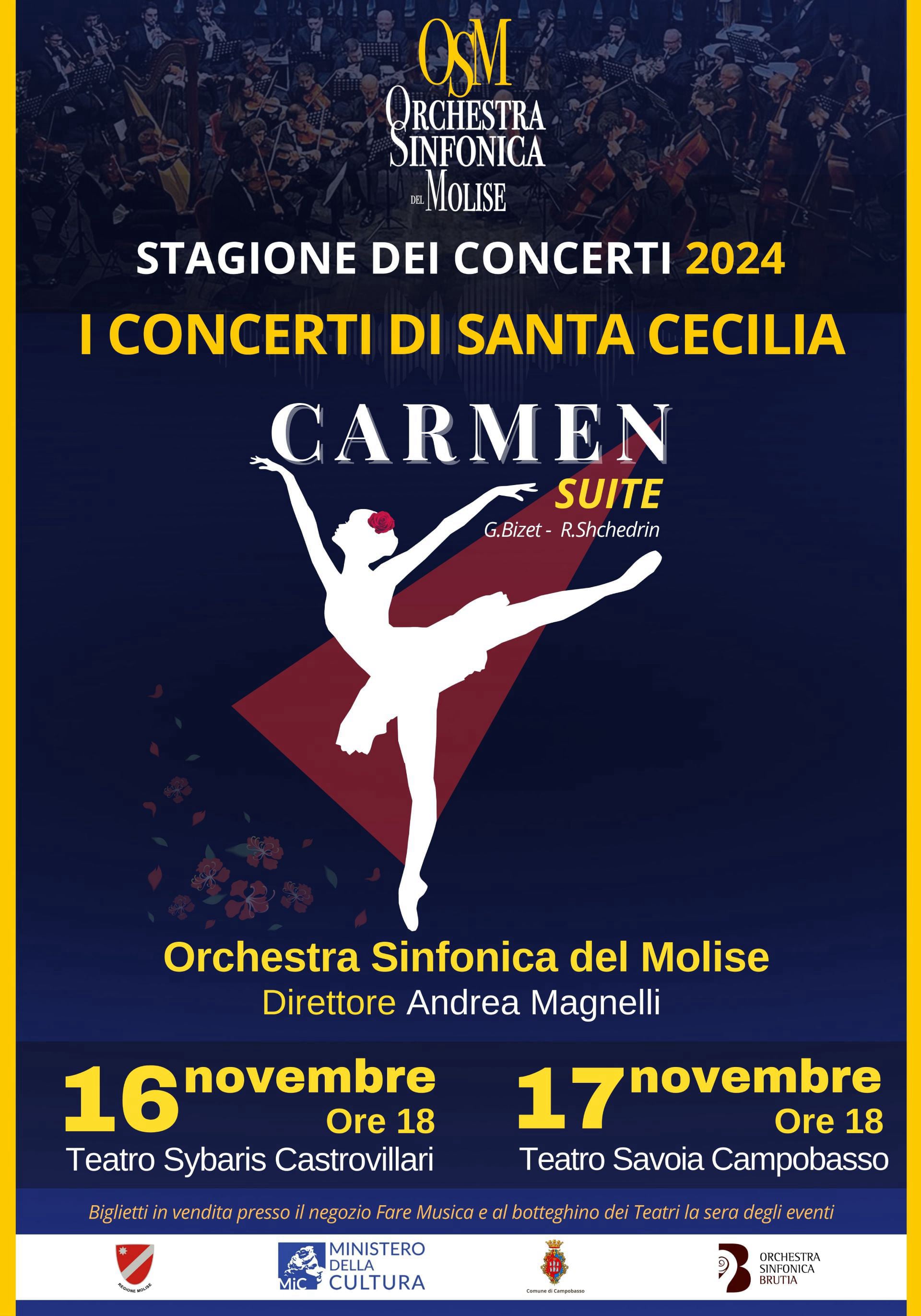 OSM Stagione Concertistica 2024 - Carmen suite